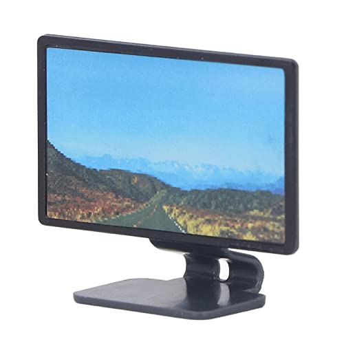 SUNGOOYUE 1:12 Dollike Details der Miniaturpuppenhaus -Fernseher -Details Zum Geburtstag des Kindes und der Dekoration von 1,8 X, 4 X 0,8 Zoll Plastikurlaub. SUNGOOYUE 1:12 Dollike Details der Miniaturpuppenhaus -Fernseher -Details Zum Geburtstag des Kindes und der Dekoration von 1,8 X, 4 X 0,8 Zoll Plastikurlaub. von SUNGOOYUE