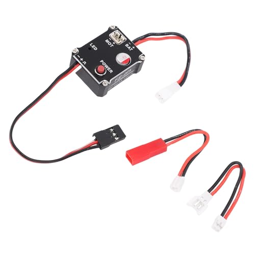 SUNGOOYUE 15A Gebürstet ESC für SCX24 FMS 1/18 1/24 RC -Cars, Legierung Elektronischer Geschwindigkeitscontroller mit Überlastprävention Plug und Play Upgrade für die Crawler -Leistung SUNGOOYUE 15A Gebürstet ESC für SCX24 FMS 1/18 1/24 RC -Cars, Legierung Elektronischer Geschwindigkeitscontroller mit Überlastprävention Plug und Play Upgrade für die Crawler -Leistung von SUNGOOYUE