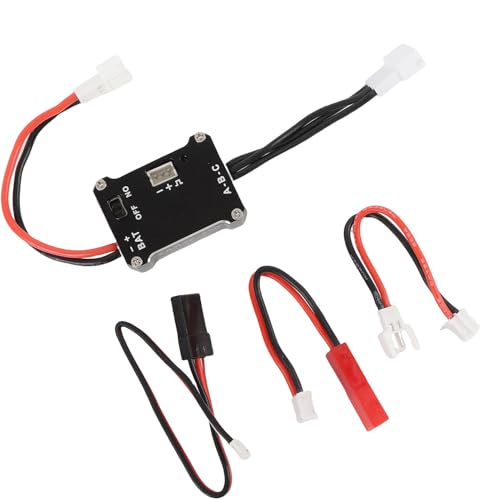 SUNGOOYUE 25A Bürstenloser ESC für RC -Autos, Hochstromausgangslegierungsgehäuse Elektronischer Geschwindigkeit Controller Kompatibel mit FMS V2 SCX24 1/18 1/24 1/28 Skala RC Car SUNGOOYUE 25A Bürstenloser ESC für RC -Autos, Hochstromausgangslegierungsgehäuse Elektronischer Geschwindigkeit Controller Kompatibel mit FMS V2 SCX24 1/18 1/24 1/28 Skala RC Car von SUNGOOYUE