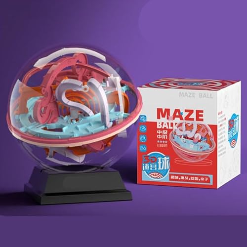 SUNGOOYUE 3D Labyrinth Ball Ausbildung Schwerkraft Spelkake für die Kinderkonzentrationstraining Sportbars für Home/School Plastik 7.1in SUNGOOYUE 3D Labyrinth Ball Ausbildung Schwerkraft Spelkake für die Kinderkonzentrationstraining Sportbars für Home/School Plastik 7.1in von SUNGOOYUE