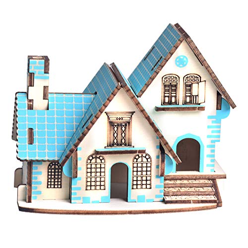 SUNGOOYUE 3D -Puzzle Holz Villa House Model Building Craft -Bildungsspielzeug Set für und Eltern Lernspielhausgebäude Kit 6+ Holzmaterial 1pc, Ideale Familienbindung Aktivität SUNGOOYUE 3D -Puzzle Holz Villa House Model Building Craft -Bildungsspielzeug Set für und Eltern Lernspielhausgebäude Kit 6+ Holzmaterial 1pc, Ideale Familienbindung Aktivität von SUNGOOYUE