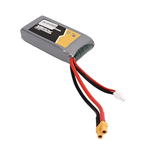 SUNGOOYUE 7,4 V 2000 MAh RC-Lithiumbatterie, 8 C High Power Conversion RC Upgraded Part für Jumper T16 Remote Control Power von SUNGOOYUE