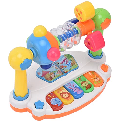 SUNGOOYUE Baby Musikinstrumente Spielzeug mit Cooler Beleuchtung Helle Farben Musik Pat Klavier Schlagzeug Baby Spielzeug für Bildungswerkzeuge von SUNGOOYUE