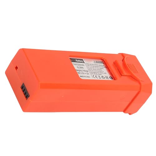 SUNGOOYUE Drohnenbatterie-Ersatzteil, Lithium, 7,4 V, 2200 MAh, für LYERC L900 PRO SE Quadcopter (ORANGE) von SUNGOOYUE