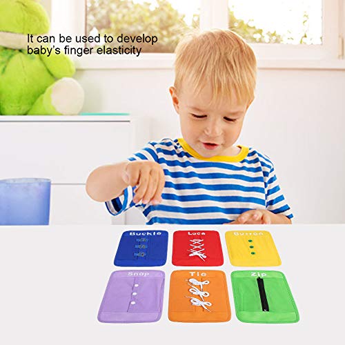 SUNGOOYUE Grundkenntnisse für Smart Learning Paper Boards für Spielzeugkinder Grundkenntnisse für Spielzeug, Trainingset Zip Boka -Taste 6pcs/ Set, Farbenfrohes Nicht -toxisches Material SUNGOOYUE Grundkenntnisse für Smart Learning Paper Boards für Spielzeugkinder Grundkenntnisse für Spielzeug, Trainingset Zip Boka -Taste 6pcs/ Set, Farbenfrohes Nicht -toxisches Material von SUNGOOYUE
