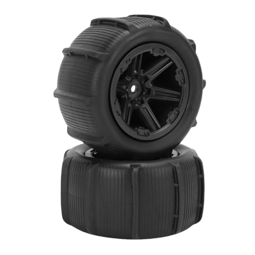 SUNGOOYUE RC-, 2pcs 1/16 Kunststoff Verschleiß Impact Proof Romote Control-Auto-LKW-Reifen Ersatz 85 Mm mit Streifenförmigen Mustern für Offroad-Crawler Racing Car Toy SUNGOOYUE RC-, 2pcs 1/16 Kunststoff Verschleiß Impact Proof Romote Control-Auto-LKW-Reifen Ersatz 85 Mm mit Streifenförmigen Mustern für Offroad-Crawler Racing Car Toy von SUNGOOYUE