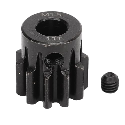 SUNGOOYUE RC Car Motor Gear Set, M1,5 8 Mm Innenloch 11T/12T/13T/14T/15T Stahl Motorritzel für 1/5 RC Car (11T) von SUNGOOYUE