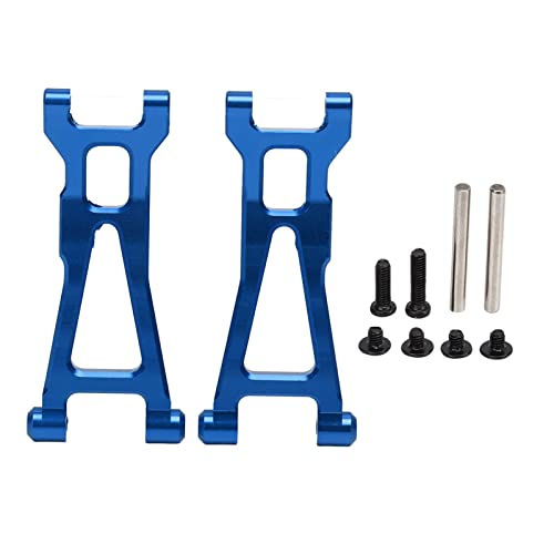 SUNGOOYUE RC Hintere Untere Arm, 2 Stück Aluminium Legierung RC Auto Hinten Unten Aufhängung Schaukel Arm für 1/16 Fernbedienung Auto (Blau) von SUNGOOYUE