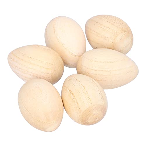 SUNGOOYUE Safe Holzschüttler Mellow Sound Instrument für Kleinkindclubs, 6 Packholz -Eierschüttler für Gruppen SUNGOOYUE Safe Holzschüttler Mellow Sound Instrument für Kleinkindclubs, 6 Packholz -Eierschüttler für Gruppen von SUNGOOYUE
