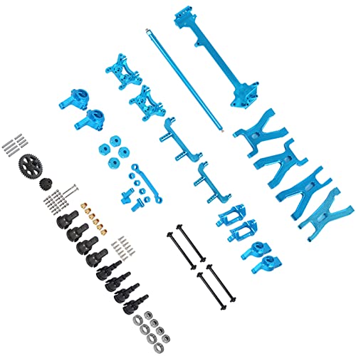 SUNGOOYUE Upgrade Ersatzteilsatz Aluminiumlegierung RC Autozubehör für WLtoys A959 A969 A979 K929 1 18 RC Auto (Blue) von SUNGOOYUE