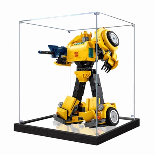 Figures Display Box für LE-GO für 10338 für Robo-tics Acryl staubdicht transparent benutzerdefinierte Vitrine (kein Modell) (Spiegel + 2 mm) von SUNHON