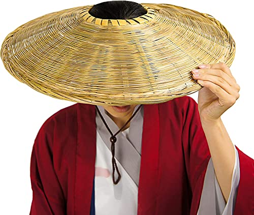 SUNNEE Japanischer Hut Asiatisch Hut Samurai Hut Handmade Hut Cosplay Hut von SUNNEE
