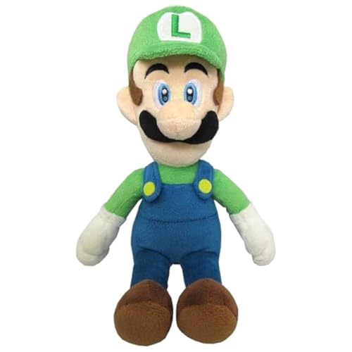 Super Mario AC02 Luigi Sanei Offiziell lizenzierter Plüsch, Mehrfarbig, Large von Super Mario