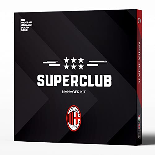 SUPERCLUB AC Milan Manager kit Expansion | Das Fußballmanager-Brettspiel von SUPERCLUB