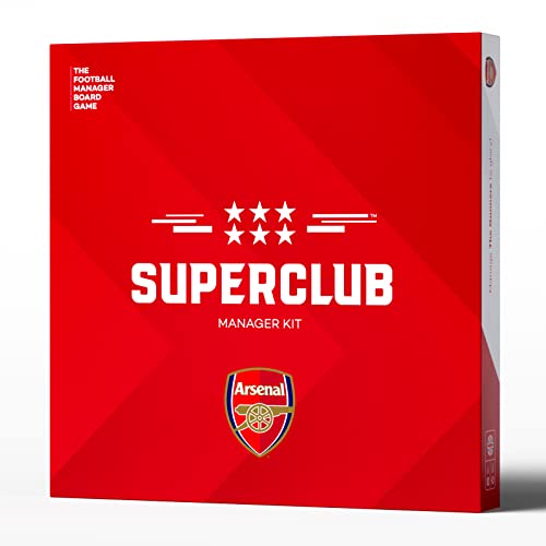 SUPERCLUB Arsenal Manager kit Expansion | Das Fußballmanager-Brettspiel von SUPERCLUB