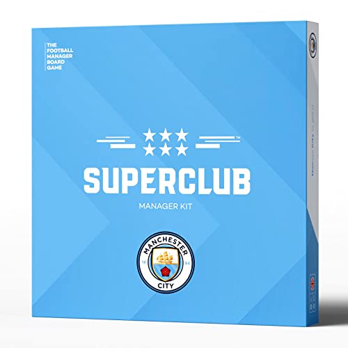 SUPERCLUB Manchester City Manager kit Expansion | Das Fußballmanager-Brettspiel von SUPERCLUB