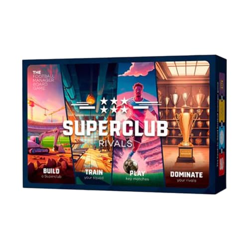 SUPERCLUB Rivals | Base Game | 2 Player Game | Ages 12+ | Perfect for Football Fans | English von SUPERCLUB