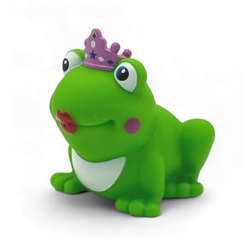 SUPERLOTTI Quietscheente Froschprinzessin, eine original Badeente, Qualitätsmarke für Kinder! Nur echt in der Apfelbox! von SUPERLOTTI