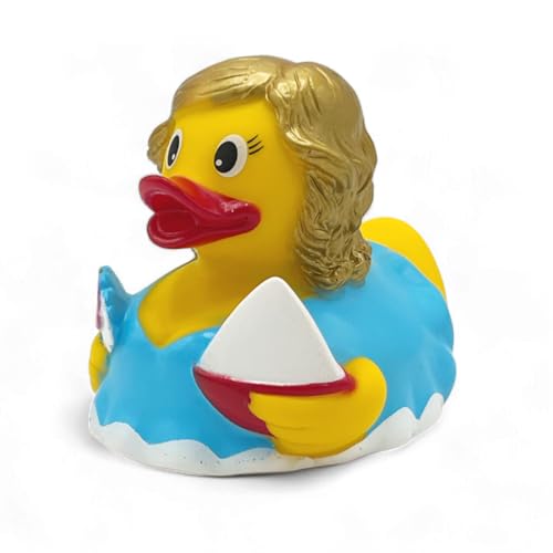 Quietscheente Sonja See, eine original Badeente von SUPERLOTTI®, der Qualitätsmarke für Kinder! Nur echt in der Apfelbox! von SUPERLOTTI