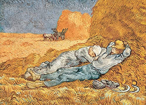 SUPERPOWER® 1000 Stück Van Gogh Die Siesta Berühmte Malerei Große Puzzles für Jugendliche Erwachsene Spiele Unterhaltung Spielzeug, Fertige Größe 27,56x19,69 Zoll von SUPERPOWER