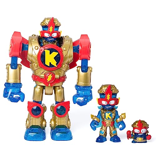 SUPERTHINGS Superbot Kazoom Power Golden Armor - Kazoom Power-Roboter mit Goldener Rüstung und Kampfzubehör, inklusive 1 Kazoom Kid und 1 exklusiver SuperThing Held SUPERTHINGS Superbot Kazoom Power Golden Armor - Kazoom Power-Roboter mit Goldener Rüstung und Kampfzubehör, inklusive 1 Kazoom Kid und 1 exklusiver SuperThing Held von SUPERTHINGS RIVALS OF KABOOM
