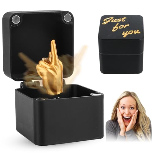 Mittelfinger-Geschenk-Box, Mittelfinger in einer Box, lustiger Pop-Up-Mittelfinger in einer Box, lustiges Geschenk für Halloween, Überraschungsstreich, Pop-Up-Geschenk Mittelfinger-Geschenk-Box, Mittelfinger in einer Box, lustiger Pop-Up-Mittelfinger in einer Box, lustiges Geschenk für Halloween, Überraschungsstreich, Pop-Up-Geschenk von SUPRROW