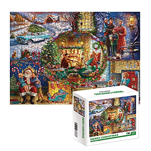 1000-teilige Puzzles für Erwachsene und, Pädagogisches, Intellektuelles Dekomprimierungs-Puzzlespiel, Herausforderndes Denksport-Spielzeug, für Hand-Auge-Koordination, (B) von SUPYINI