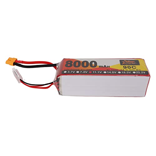 Hohe Kapazität 8000mAh 11.1V 3S 90C RC Lipo Power Batterie mit XT60 Stecker für QAV250 Racing Quadcopter & RC Geräte von SUPYINI