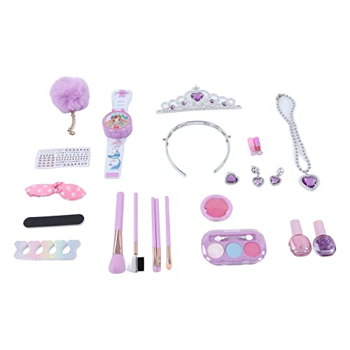 Rollenspiel-Make-up-Set für und Mädchen, Waschbares Prinzessin-Kosmetikspielzeug mit Kosmetik-Aufbewahrungstasche, Make-up-Set-Spielzeug für , Spiel, Halloween, Weihnachten, von SUPYINI