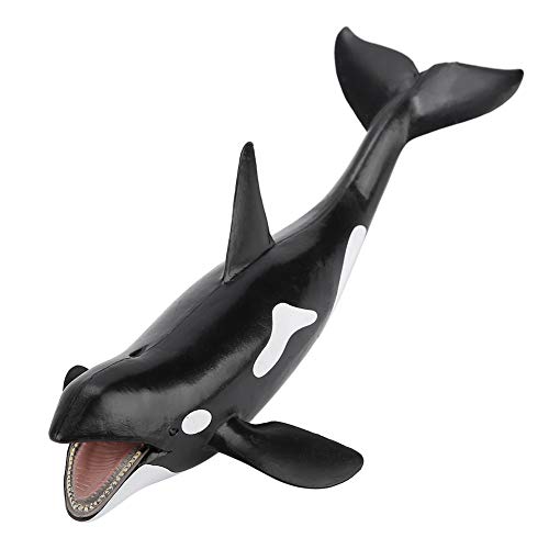 SUPYINI Atemberaubende Simulation Einer Wal-Miniaturtierfigur, Wohnaccessoires und Ornamentkollektion (Orca) von SUPYINI