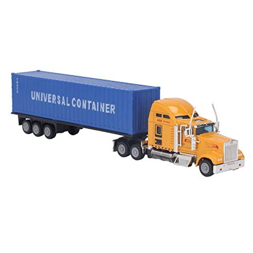 SUPYINI Container-Lkw-Spielzeug, Druckguss-Express-Transport-LKW für Spielzeugsimulation, Spielzeug-Container-Truck, Spielzeug-Lkw, Spielzeug-Modellauto von SUPYINI