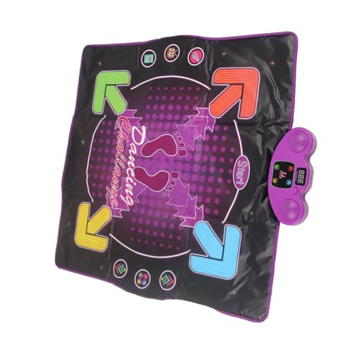 SUPYINI Elektronisches Tanzpad, Tanzmatte für Kinder, Elektronisches Pad-Spielzeug mit 4 Einstellbaren Spielmodi, Integrierte Musik (Aufleuchten) von SUPYINI