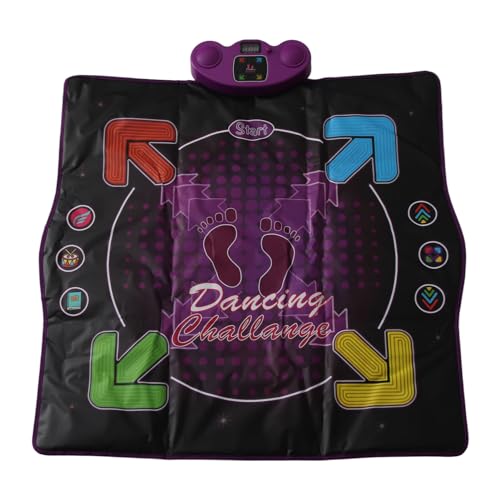 SUPYINI Elektronisches Tanzpad, Tanzmatte für Kinder, Elektronisches Pad-Spielzeug mit 4 Einstellbaren Spielmodi, Integrierte Musik (Leuchtet Nicht) von SUPYINI