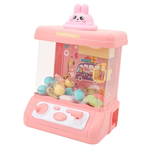 SUPYINI Klauenmaschine mit 10 Puppen, Elektronische Puppenfangmaschine, Bestes Geschenkspielzeug für, Pink von SUPYINI