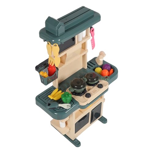 Spielen Küchenset Spielzeug mit Licht, Soundeffekten, Tischgeschirr, 73 cm Höhe, Tat Backrollenspiel Spielzeug, Küchenrollenspiel Spielzeug, Küchenspielspielzeug, Spielen Küchenset Spielzeug mit Licht, Soundeffekten, Tischgeschirr, 73 cm Höhe, Tat Backrollenspiel Spielzeug, Küchenrollenspiel Spielzeug, Küchenspielspielzeug, von SUPYINI