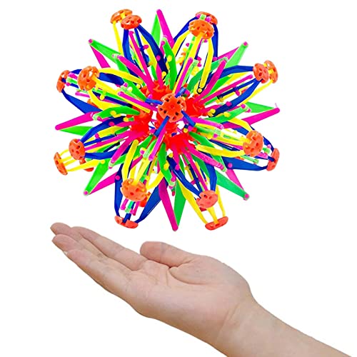 ABS Erweiterbarer Atemball | Glow In The Dark Expanding Ball Toy Sphere | Neuheit Magic Expandable Fidgets Balls | Expandable Ball - Hoberman Sphere Teleskopkugel, Color von SVCEQZE