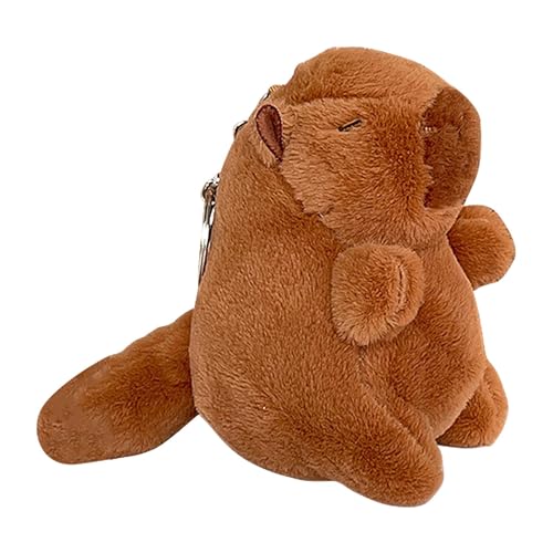 SVCEQZE Capybara Plüschtiere Cartoon Plüsch Tasche Charm Lustiges Plüschtier Indoor Home Dekoration für Wohnzimmer Schlafzimmer von SVCEQZE