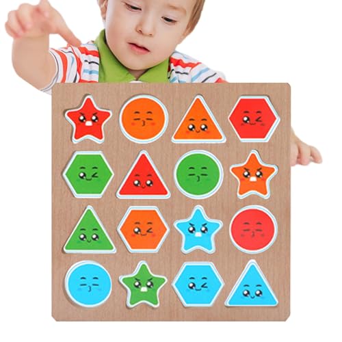 SVCEQZE Farb-Matching-Puzzle, Farb-Matching-Spiel - Vielseitige Form, Farbsortierspielzeug, passende Blöcke,Innovatives Farbsortierspiel, Farblernspielzeug für den Heimkindergarten von SVCEQZE