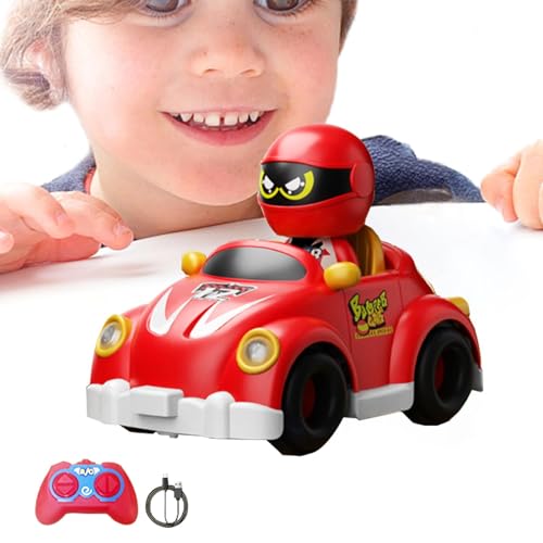 SVCEQZE Ferngesteuerte Autoscooter, Kinderautoscooter mit Fernbedienung | Mini Battle Stunt Cars Spielzeug - RC-Speed-Autoscooter mit Fernbedienung, ferngesteuerte Mini-Auswerferfahrzeuge für Kinder von SVCEQZE