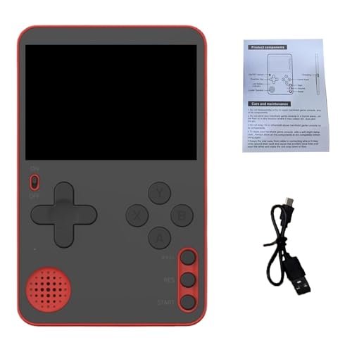 SVCEQZE Handheld-Spielmaschine, tragbare Retro-Spielekonsole,Handheld tragbare Retro-Spielmaschine - USB-Lade-Videospielkonsole für Schule, Geschäftsreise, Auto, Zuhause, Reisen von SVCEQZE