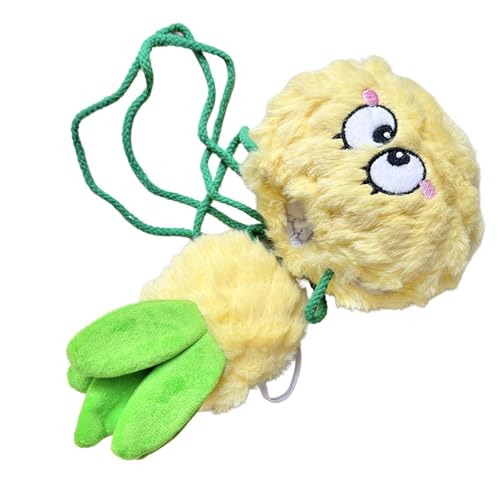 SVCEQZE Plüschpuppe, niedliche Kleidung, 20 cm, Baumwollpuppe, Plüsch-Ananas-Kleidung, Stoffpuppen-Outfits, Spielkostüme für Mädchen für Kinderzimmer, Schlafzimmer von SVCEQZE