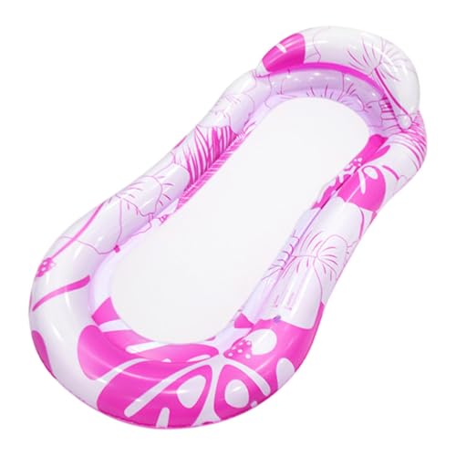 SVCEQZE Pool-Float-Liege - Aufblasbare schwimmende Pool-Lounge - Hochleistungs-Pool-Floats, aufblasbare Pool-Floats, Sonnenbad-Lounge-Floß von SVCEQZE