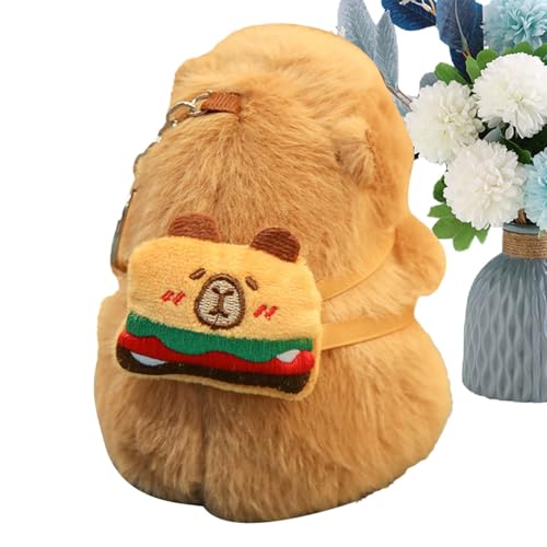 SVCEQZE Stofftier-Plüschtiere, weiches Kissen für Dekorationen, Exquisite Capybara-Puppen-Umarmungsfiguren, Plüschkissen, Plüschtiere, weiches, bequemes Kissen, Spielzeug für Männer, Frauen, Kinder, von SVCEQZE