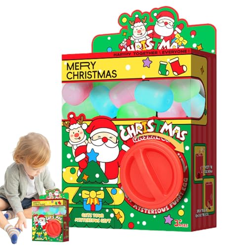 SVCEQZE Weihnachtsautomat, Klauenautomat für Kinder | Weihnachts-Süßigkeitenspender-Maschine - Kreativer Süßigkeitenspender für Kinder, Preisspenderspielzeug, Spielzeugautomat für und Mädchen von SVCEQZE