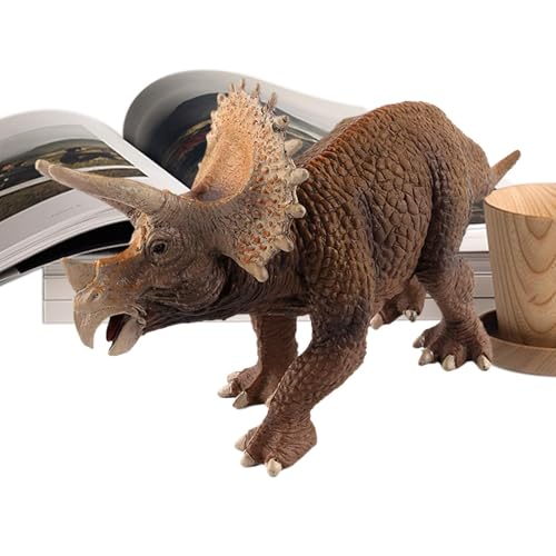 SVCEQZE saurierspielzeugmodell, Figur - Carnotaurus Triceratops Figur Spielzeug,Realistisch aussehende -Statue für Mädchen Kinder Kinder von SVCEQZE