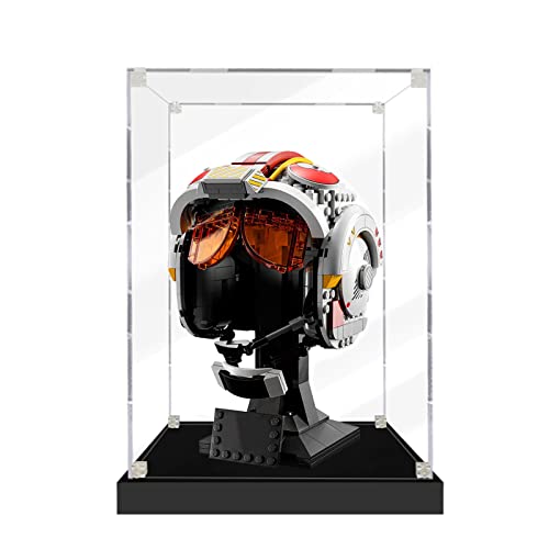 SWDZ Vitrine für Lego Luke Skywalker Helm 75327, Acryl-Vitrine für Lego 75327 (Nicht im Lieferumfang enthalten), Größe: 20 x 20 x 25 cm von SWDZ