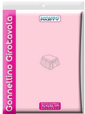 SWEEPING PARTY- Krabbeldecke rosa PVC cm 426X74H komplett mit Klebestreifen MVT834 von SWEEPING PARTY