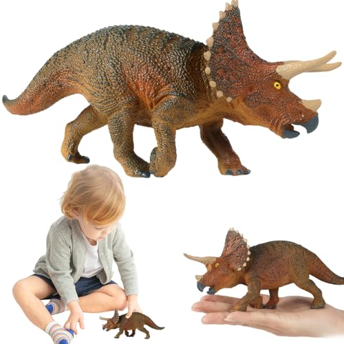 Kleine Dinosaurier-Figuren Plastik Dinosaurierfiguren realistisch 7.5x3.4x2 '' Mini-Dinosaurierfiguren Einfach zu reduzierter lehrreicher winziger Dinosaurier-Figuren zum unterhaltsamen Lernstil 2 von SWEETBIUTI