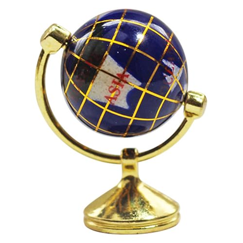 SWEETBIUTI 1 12 Skala Dollhouse Accessoires, Harz Mini Dollhouse Accessoires Planetarium Globe mit Legierstand, DIY Miniature Dollhouse Accessoires für Dollhouse Decoration von SWEETBIUTI