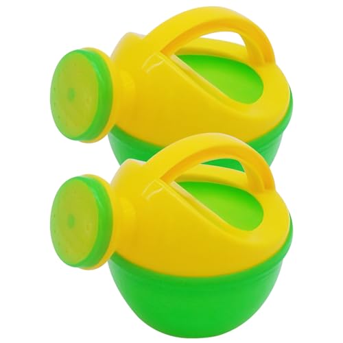 SWEETBIUTI Kids Gerven Can, 3x4 Plastikwässerung Dose mit niedlichen Ausgüssen & Handle 2PCS Leicht tragbare Wiederverwendbare kleine Wasserung für Kinder Garten Haus im Freien von SWEETBIUTI